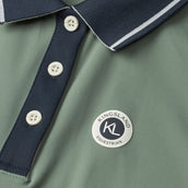 Kingsland Poloshirt KLLaura Mouwloos Green Agave Kingsland Poloshirt KLLaura Mouwloos Green Agave