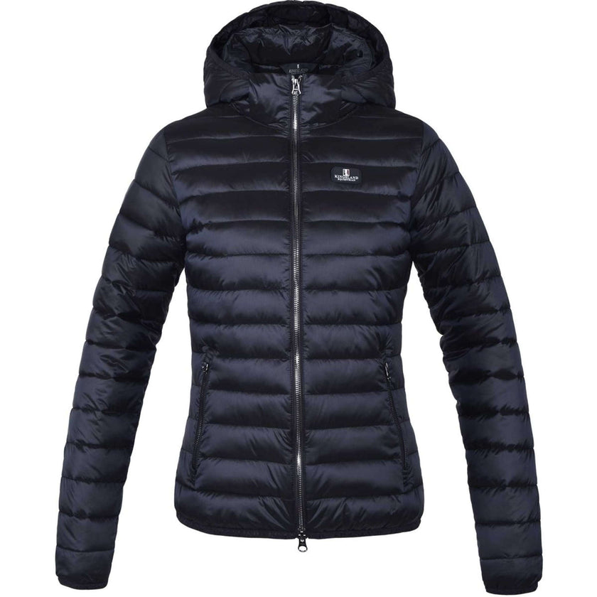 Kingsland Jas Classic met Capuchon Gewatteerd Dames Navy Kingsland Jas Classic met Capuchon Gewatteerd Dames Navy