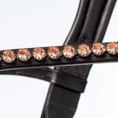 Kavalkade Trenshoofdstel Rose Zwart Kavalkade Trenshoofdstel Rose Zwart