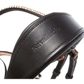 Kavalkade Trenshoofdstel Rose Zwart Kavalkade Trenshoofdstel Rose Zwart