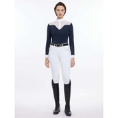 LeMieux Wedstrijdshirt Emily Lange Mouwen SS25 Navy LeMieux Wedstrijdshirt Emily Lange Mouwen SS25 Navy