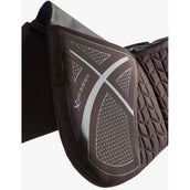 LeMieux Zadelonderlegger Prosorb 3 pocket Quilted Bruin LeMieux Zadelonderlegger Prosorb 3 pocket Quilted Bruin