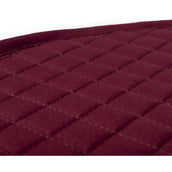 LeMieux Zadeldekje Cotton Square Close Contact Burgundy LeMieux Zadeldekje Cotton Square Close Contact Burgundy