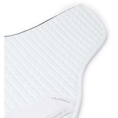 LeMieux Zadeldekje Cotton Half Square Close Contact Wit LeMieux Zadeldekje Cotton Half Square Close Contact Wit