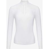 LeMieux Wedstrijdshirt Emily Lange Mouwen SS25 Wit LeMieux Wedstrijdshirt Emily Lange Mouwen SS25 Wit