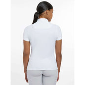 LeMieux Wedstrijdshirt Sophia Korte Mouwen Wit LeMieux Wedstrijdshirt Sophia Korte Mouwen Wit