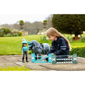 LeMieux Toy Pony Jump Set Azure/Sage/White LeMieux Toy Pony Jump Set Azure/Sage/White