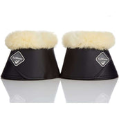 LeMieux Springschoenen WrapRound Fleece Zwart/Naturel LeMieux Springschoenen WrapRound Fleece Zwart/Naturel