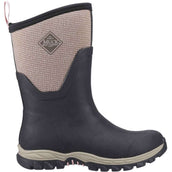 Muck Boot Arctic Sport II Mid Dames Black/Tweed Muck Boot Arctic Sport II Mid Dames Black/Tweed