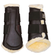 Montar Beenbeschermers Tech Leer Bruin Montar Beenbeschermers Tech Leer Bruin