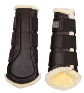 Montar Beenbeschermers Tech Leer Bruin Montar Beenbeschermers Tech Leer Bruin