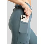 Montar Rijbroek MoZuna Gun Metal Crystals Kniegrip Dark Slate Montar Rijbroek MoZuna Gun Metal Crystals Kniegrip Dark Slate