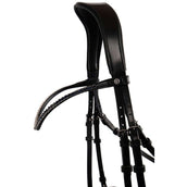 Montar Frontriem Fair Crystal Curved Navy/Zwart Montar Frontriem Fair Crystal Curved Navy/Zwart