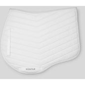 Montar Zadeldekje Fair Gun Metal Crystals Springen Wit Montar Zadeldekje Fair Gun Metal Crystals Springen Wit