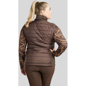 Montar Bodywarmer Emma Curve Bruin Montar Bodywarmer Emma Curve Bruin
