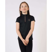 Montar Poloshirt Everly Rosegold Junior Zwart Montar Poloshirt Everly Rosegold Junior Zwart