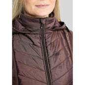 Montar Bodywarmer MoEverline Hybrid Detachable Hood Golden Quartz Crystals Black Peony Montar Bodywarmer MoEverline Hybrid Detachable Hood Golden Quartz Crystals Black Peony