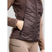 Montar Bodywarmer MoEverline Hybrid Detachable Hood Golden Quartz Crystals Black Peony Montar Bodywarmer MoEverline Hybrid Detachable Hood Golden Quartz Crystals Black Peony