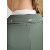 Montar Wedstrijdjasje MoPearl Pintucks Gun Metal Crystals Jade Montar Wedstrijdjasje MoPearl Pintucks Gun Metal Crystals Jade