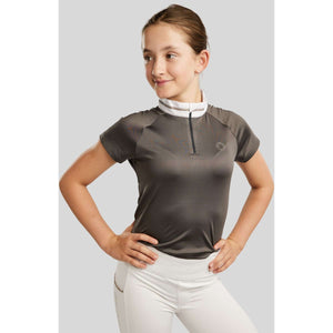Montar Wedstrijdshirt MoLila Champagne Crystals Junior Grijs Montar Wedstrijdshirt MoLila Champagne Crystals Junior Grijs