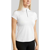 Montar T-Shirt MoElaine Lasercut Logo Wit Montar T-Shirt MoElaine Lasercut Logo Wit