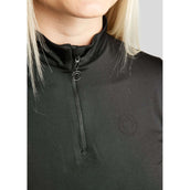 Montar T-Shirt MoElaine Lasercut Logo Zwart Montar T-Shirt MoElaine Lasercut Logo Zwart