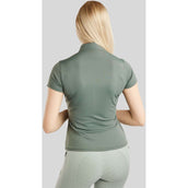 Montar Poloshirt MoPearl Pintuck Jade Montar Poloshirt MoPearl Pintuck Jade