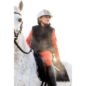 Mrs. Ros Bodywarmer Stormy Mini Zwart/Rood Mrs. Ros Bodywarmer Stormy Mini Zwart/Rood