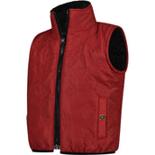 Mrs. Ros Bodywarmer Stormy Mini Zwart/Rood Mrs. Ros Bodywarmer Stormy Mini Zwart/Rood