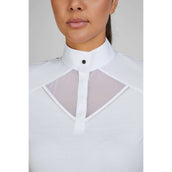 Pikeur Wedstrijdshirt Sports Pique Wit Pikeur Wedstrijdshirt Sports Pique Wit