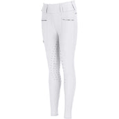 Pikeur Rijlegging Girl Highwaist Full Grip Wit Pikeur Rijlegging Girl Highwaist Full Grip Wit