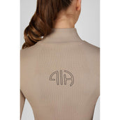 Pikeur Shirt 3D Athleisure AW26 Mocha Cream Pikeur Shirt 3D Athleisure AW26 Mocha Cream