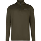 Pikeur Shirt Zip Athleisure AW26 Heren Olive Green Pikeur Shirt Zip Athleisure AW26 Heren Olive Green