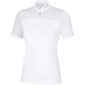 Pikeur Shirt Selection Mesh met Rits Wit Pikeur Shirt Selection Mesh met Rits Wit