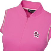 PK Shirt Performance Piqué Renoir Mouwloos Fluo Pink PK Shirt Performance Piqué Renoir Mouwloos Fluo Pink