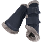 Eskadron Dressage Boots Platinum Mesh Fauxfur Shetty Atlantic Blue Eskadron Dressage Boots Platinum Mesh Fauxfur Shetty Atlantic Blue