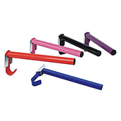 Shires Zadeldrager Neerklapbaar Buismodel Rood Shires Zadeldrager Neerklapbaar Buismodel Rood