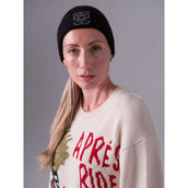 PS of Sweden Beanie Lou Felt Monogram Zwart PS of Sweden Beanie Lou Felt Monogram Zwart