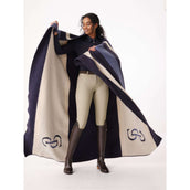 PS of Sweden Fleecedeken Stripe Navy PS of Sweden Fleecedeken Stripe Navy