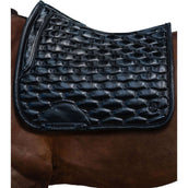 PS of Sweden Zadeldekje Dazzling Metallic Dressuur Lacquered Black PS of Sweden Zadeldekje Dazzling Metallic Dressuur Lacquered Black