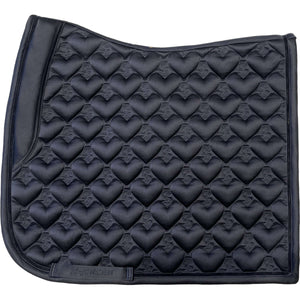 PS of Sweden Zadeldekje Heart Dressuur Navy PS of Sweden Zadeldekje Heart Dressuur Navy