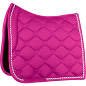 PS of Sweden Zadeldekje Original Monogram Dressuur Hot Hibiscus PS of Sweden Zadeldekje Original Monogram Dressuur Hot Hibiscus