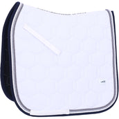 Schockemöhle Zadeldekje SP Eco Comfort D Style Dressuur Wit Schockemöhle Zadeldekje SP Eco Comfort D Style Dressuur Wit