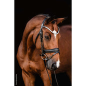 Schockemöhle Trenshoofdstel SP Isabell Werth Johnny Zwart/Zilver Schockemöhle Trenshoofdstel SP Isabell Werth Johnny Zwart/Zilver