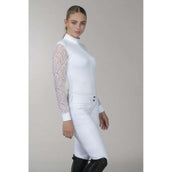 Schockemöhle Wedstrijdshirt SPAlicia Lange mouwen Optical White Schockemöhle Wedstrijdshirt SPAlicia Lange mouwen Optical White