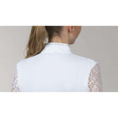 Schockemöhle Wedstrijdshirt SPAlicia Lange mouwen Optical White Schockemöhle Wedstrijdshirt SPAlicia Lange mouwen Optical White