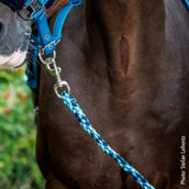 Schockemöhle Halstertouw SP Catch Style Musketonhaak Colonial Blue/Mint/Navy Schockemöhle Halstertouw SP Catch Style Musketonhaak Colonial Blue/Mint/Navy