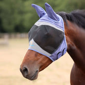 FlyGuard Vliegenmasker Pro Fine Mesh met Oren Sky FlyGuard Vliegenmasker Pro Fine Mesh met Oren Sky