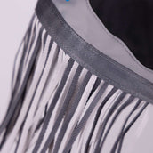 FlyGuard Vliegenmasker Pro Fine Mesh met Oren en Franjes Jet FlyGuard Vliegenmasker Pro Fine Mesh met Oren en Franjes Jet