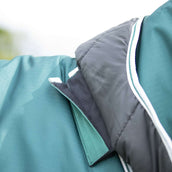 Highlander Original Winterdeken Turnout 300g met Halsstuk Groen Highlander Original Winterdeken Turnout 300g met Halsstuk Groen